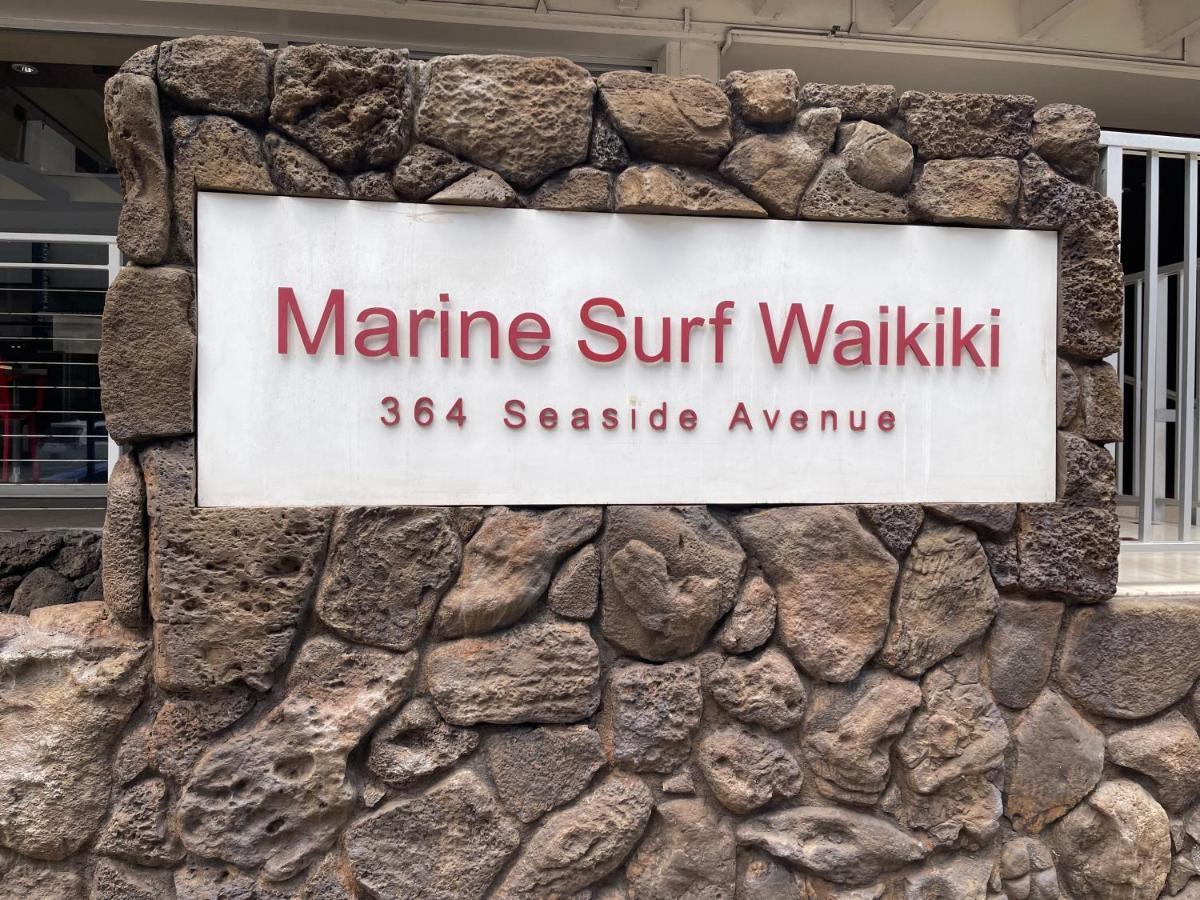 Marine Surf Aparthotel Honolulu Eksteriør bilde